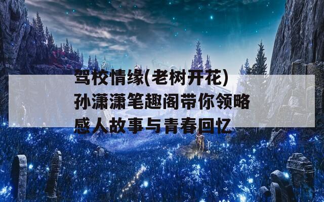 驾校情缘(老树开花)孙潇潇笔趣阁带你领略感人故事与青春回忆