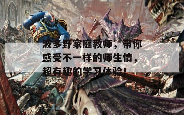 波多野家庭教师，带你感受不一样的师生情，超有趣的学习体验！