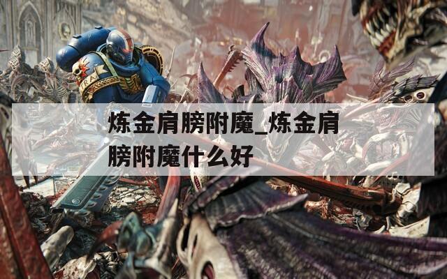 炼金肩膀附魔_炼金肩膀附魔什么好